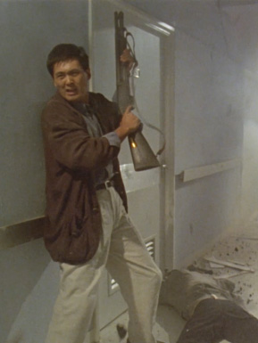 The hospital shootout from John Woo's Hard Boiled